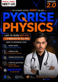Front cover of PYQRISE Physics 2.0 English Medium, a NEET-UG Physics previous year questions book by Sudhanshu Punjot (MENTEXX)